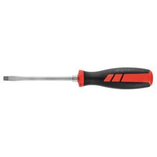 Holex Screwdriver for flat head, with power grip, Blade width: 5.5mm 660701 5,5